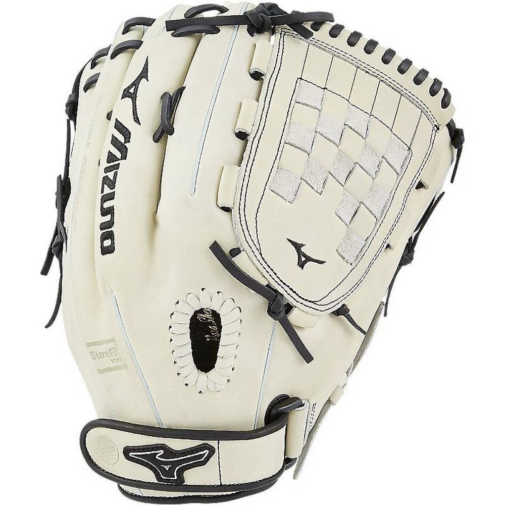 Womens Mizuno MVP Prime SE Fastpitch 13" Softball Gloves Silver/Black Philippines (OBXTIA065)